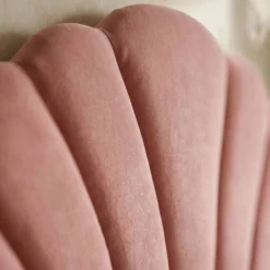 Tête de lit Mermaid 160 cm Velours Rose