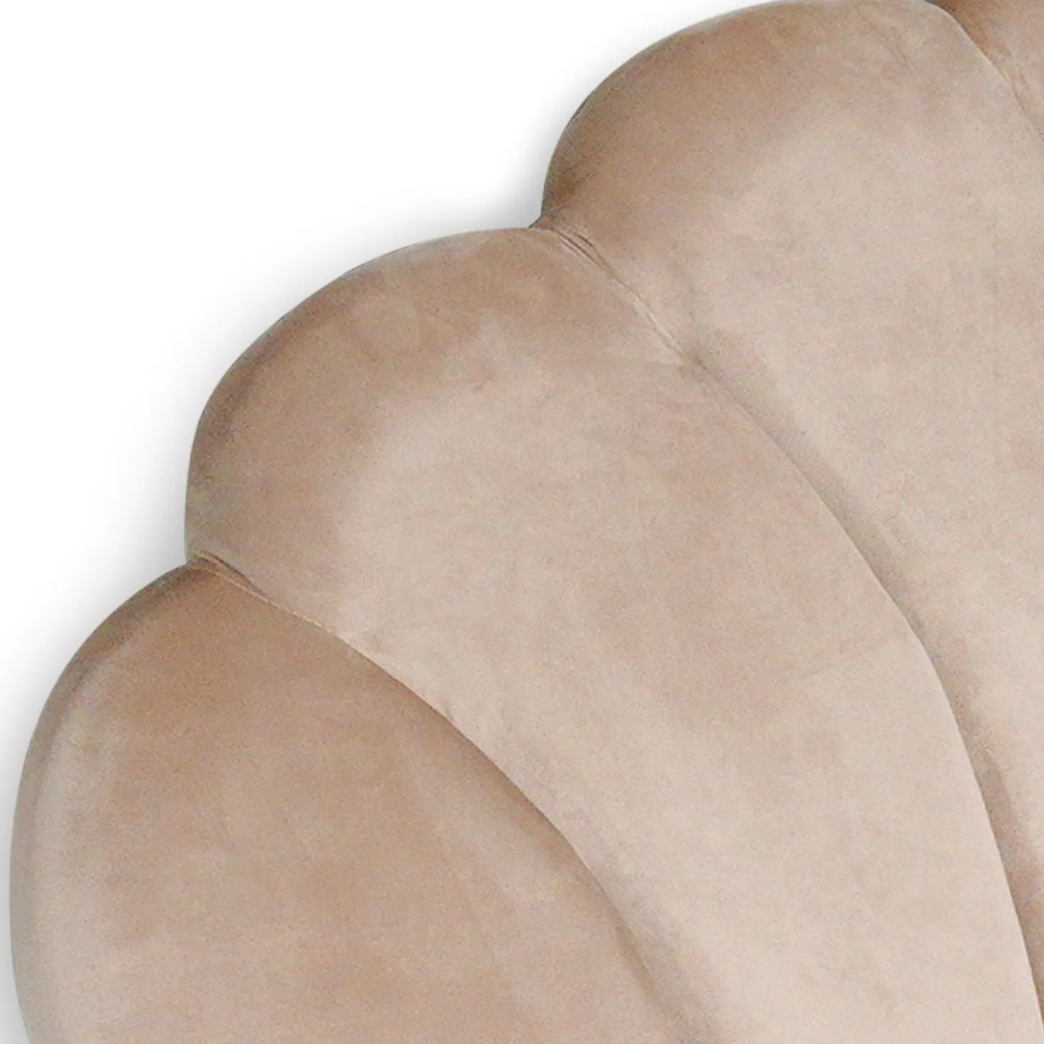 Tête de lit Mermaid 180 cm Velours Taupe