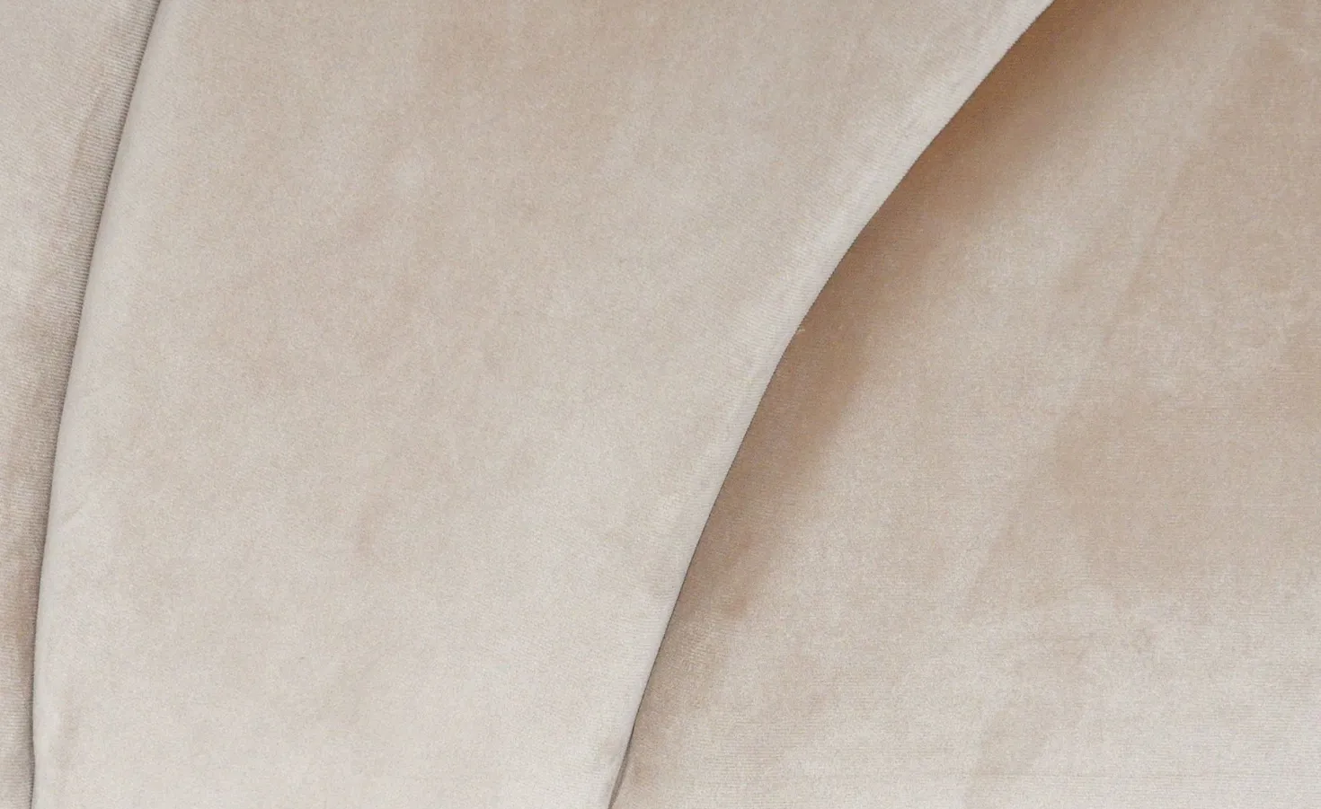 Tête de lit Mermaid 180 cm Velours Taupe