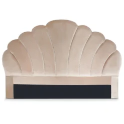 Tête de lit Mermaid 160 cm Velours Taupe