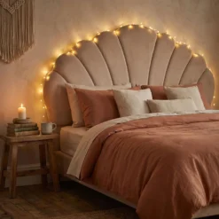 Tête de lit Mermaid 160 cm Velours Taupe
