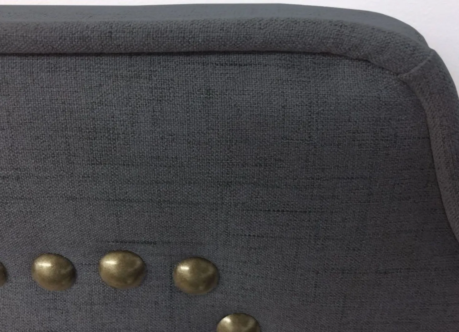 Tête de lit Milana 160cm Tissu Gris