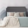 Tête de lit Milana 180cm Tissu Gris