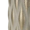 Vase décoratif pepitas dorées