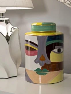 Vase design artistique coloré Piccassy