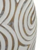 Vase en résine Oblix décorations en spirale