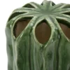 Vase haut effet cactus vert