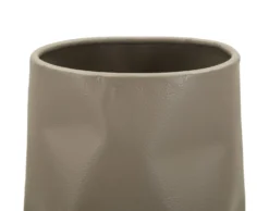 Vase moderne irrégulier Norimberga finition beige