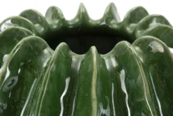 Vase rond Cactus finition brillante