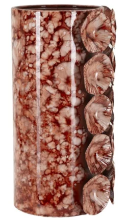 Vase rouge design original