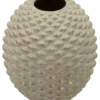 Vase sphérique en relief effet bijou
