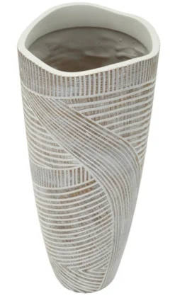 Vase Woody Résine effet Bois